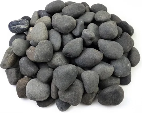 Miniatura 10 de FANTIAN Rocas grandes de río de 20 libras para paisajismo al aire libre, guijarros decorativos de 3 a 4 pulgadas para paisajismo, jardín, patio