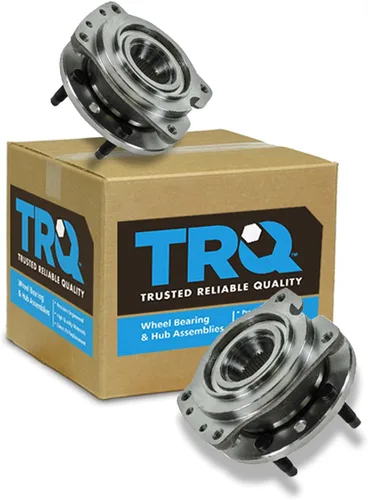 Miniatura 123 de TRQ Juego de buje y rodamiento trasero de 2 piezas compatible con Audi TT 2000-2006 TT Quattro, Volkswagen Beetle 1998-2010, Golf 1998-2005, Jetta
