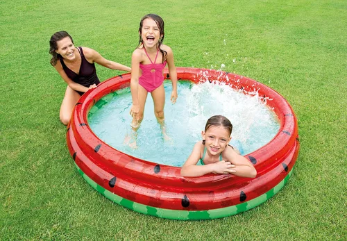 Miniatura 6 de Intex Piscina de sandía inflable redonda de 66 pulgadas para niños de 2 años en adelante