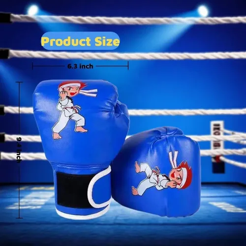Miniatura 3 de Guantes de Boxeo para Niños Guantes de Boxeo para Niños Rojo Azul