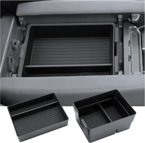 Miniatura 9 de BIXUAN Organizador de consola central RAV 4 2026 2026 para Toyota RAV 4 2026 2026, inserto y reposabrazos, alfombrilla inferior, caja