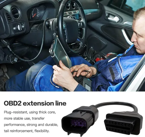 Miniatura 5 de OBD 8 Pin a 16 Pin Cable de motocicleta OBD2 Motorrad Adaptador 8Pin Polaris Slingshot Moto RZR Ranger General Sportsman ACE para ATV Herramienta
