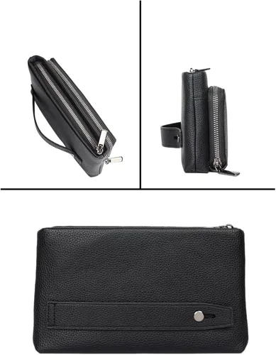 Miniatura 3 de Bolso de mano retro para hombre, bolso de mano de viaje de gran capacidad, portátil, de moda, de negocios, de gran capacidad, para viajes