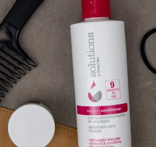 Miniatura 2 de GREAT CLIPS Solutions - Acondicionador nutritivo sin enjuague, espray de 8 onzas, desenreda e hidrata el cabello