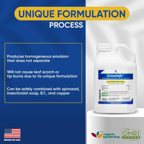 Miniatura 3 de AgroMagen, GrowSafe Bio-Pesticida, Miticida, Fungicida e Insecticida Orgánico y Natural (1.45 Gal)