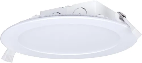 Satco S9061 LED Edge-Lit Downlight con IC integrado Clasificado J-Box para cable directo, 6, blanco cálido