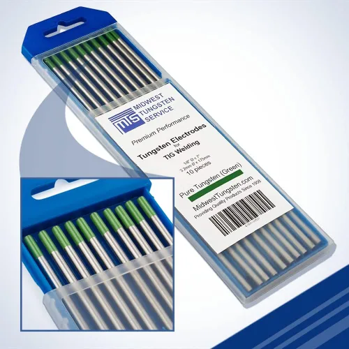 Miniatura 13 de Midwest Tungsten Service Electrodos de soldadura TIG de tungsteno paquete de 10 unidades (azul - 2% tungsteno lantanado (WL20/EWLa-2), 1/8 pulgadas