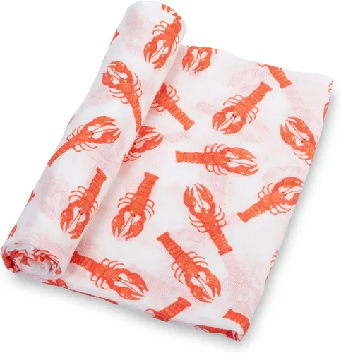 Miniatura 15 de LollyBanks Manta para Envolver, Mantas de Muselina 100% Algodón para Niños y Niñas, Manta de Recepción para Recién Nacido Grande de 47 x 47