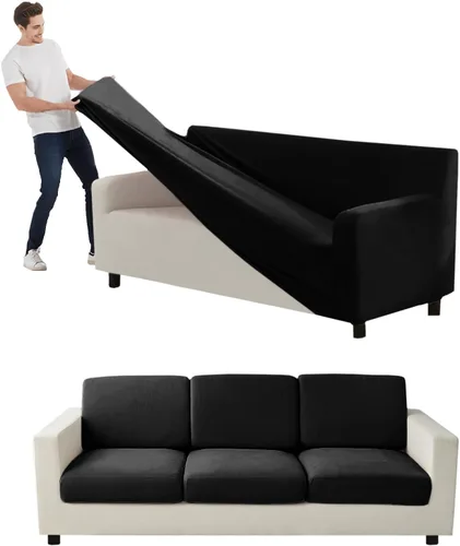 Miniatura 112 de Funda para Sofá de Terciopelo, Fundas Elásticas para Sofá para Funda Principal Separada/Respaldos y Cojines de Asiento, Funda para Sofá, para Fundas