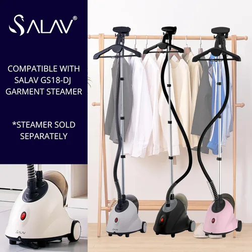 Miniatura 2 de SALAV® Juego de accesorios: prensa para pantalones, cepillo de tela, mini tabla de planchar, paquetes descalcificadores de 3 piezas, compatible