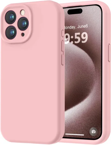 Miniatura 230 de LOVE 3000 Compatible con Funda para iPhone 15, [Cámara de Cobertura Completa de Silicona Suave] [Protección contra Caídas de 8 pies], Forro de Negro