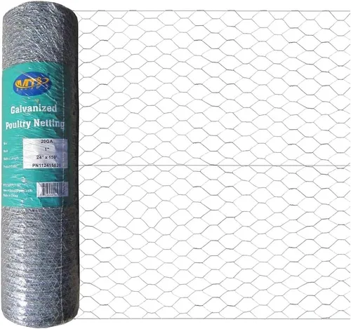 Miniatura 7 de MTB 20GA - Alambre hexagonal galvanizado para aves de corral, 12 pulgadas x 150 pies x 1 pulgada