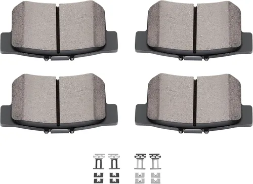 Miniatura 13 de Pastillas de freno, ECCPP D465 D537 8 piezas de kits de freno de cerámica aptos para 1997 1998 1999 para Acura CL, 1991-1997 para Honda para Accord