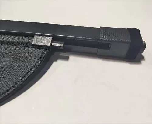 Miniatura 7 de Kaungka Cubierta protectora de carga compatible con GMC Acadia 2017-2023, resistente, color negro, protector retráctil para maletero trasero