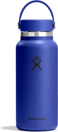 Miniatura 37 de Hydro Flask - Botella de agua de acero inoxidable aislada - Boca ancha con tapa flexible, sin derrame, a prueba de fugas y recargable de 40 oz Negro