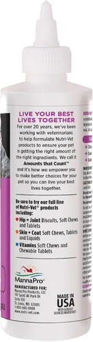 Miniatura 7 de Nutri-Vet Limpieza de Oídos para Perros, Limpiador Líquido de Oídos con Aloe Calmante y Ácido Salicílico, Elimina y Limpia la Cera, la Suciedad