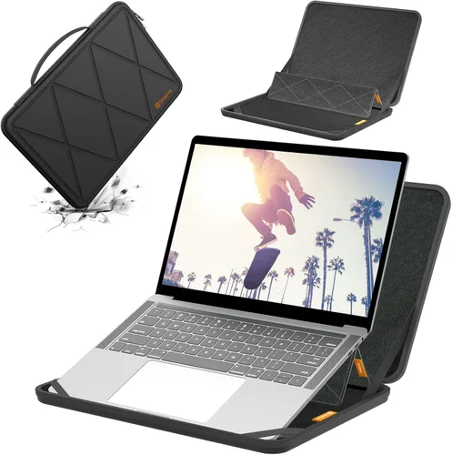 Miniatura 25 de Smatree MS23T Funda protectora dura EVA con soporte compatible para HP Pro x360 Fortis 11 G11/G10/G9 de 11.6 pulgadas, HP Fortis 11 G9 Q/x360 11 G3