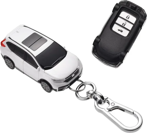 Miniatura 12 de para Funda de Llavero Honda - Estuche de llavero compatible con Honda Accord Civic CRV Pilot Odyssey Passport Llave Remota Inteligente - Negro