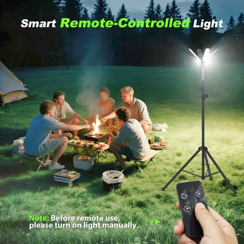 Miniatura 4 de Luces de camping telescópicas recargables de 14000 mAh LED, linternas magnéticas multifunción para iluminación de obra, lámpara de tienda de camping