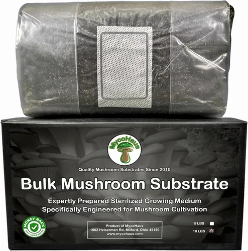 Miniatura 9 de MycoHaus Compost para cultivo de hongos Sustrato esterilizado para hongos Suelo orgánico de hongos Suministros de cultivo para el hogar 10