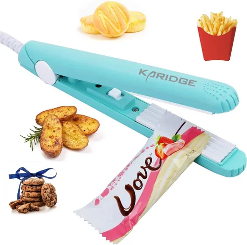Miniatura 8 de Sellador de Bolsas de Papas Fritas con Sellado Térmico, Gadgets de Cocina, Mini Resellador de Bolsas para Almacenamiento de Alimentos, Sellador