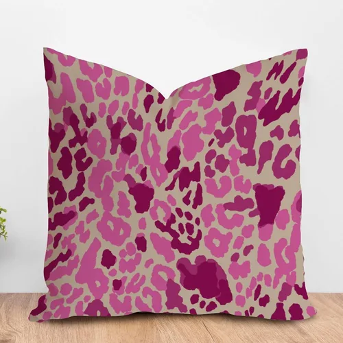 Miniatura 26 de ArogGeld Funda de almohada para sofá, guepardo y leopardo, estampado de leopardo, funda de cojín decorativa de granja para sala de estar