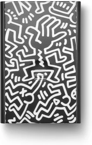 Miniatura 14 de ÖGON -DESIGNS- Tarjetero automático de aluminio, protección RFID contra fraude y desmagnetización, cartera delgada y minimalista para hombres