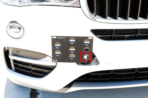 Miniatura 4 de Soporte para placa matrícula para BMW, Negro