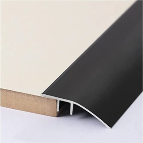 Miniatura 7 de Tira de umbral de transición suave para piso/alfombra/puertas, borde de aluminio metálico para transiciones de umbral con una altura inferior a 0.6