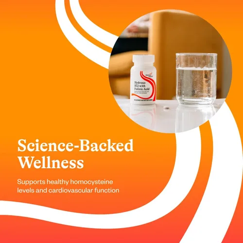 Miniatura 4 de Seeking Health Hydroxo B12 con ácido folínico - Suplemento con forma no metilada de folato - Complejo de vitamina B12 para apoyo de la salud