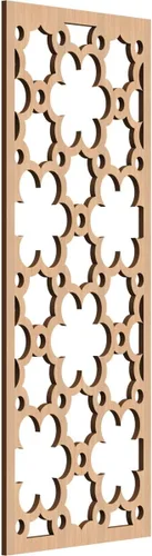 Miniatura 56 de Ekena Millwork WALW14X35X0250STGRO Southgate - Paneles de pared decorativos de madera con calado, 13 3/8 pulgadas de ancho x 34 3/8 pulgadas de rojo