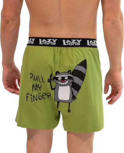 Miniatura 33 de Lazy One Divertidos boxers de animales, ropa interior humorística, novedosos pantalones cortos, regalos de broma para hombres