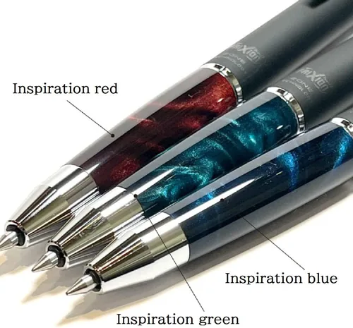 Miniatura 3 de Pilot Japan Frixion Ball Knock Zone 0.020 in Inspiración Azul Tinta Negra LFBKZ-3SEF-IL Japón Import con lápiz óptico original bolígrafo táctil