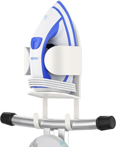 Miniatura 8 de ORLESS Soporte de pared grande de metal para tabla de planchar, soporte para tabla de planchar, soporte para tabla de planchar, soporte de pared