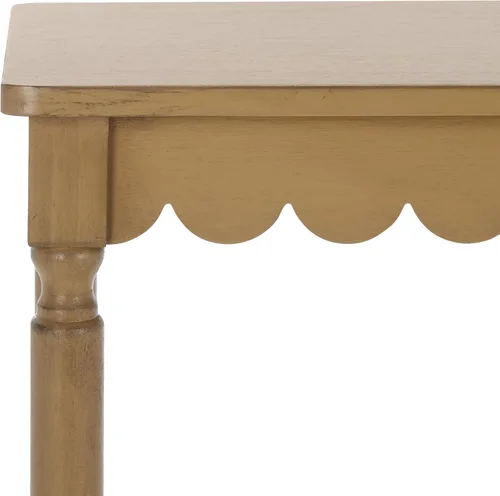 Miniatura 4 de SAFAVIEH Home Collection Haven French Country Farmhouse - Mesa consola marrón desierto para entrada, sala de estar, vestíbulo