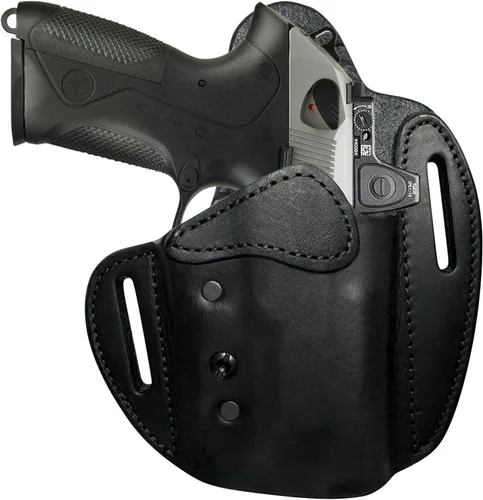 Miniatura 23 de Urban Carry LockLeather OWB RMR/RDS - Funda segura y cómoda de cuero/polímero híbrido para una ocultación óptima Diestro Compatible con una