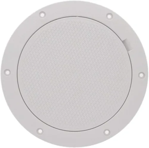 Miniatura 4 de TCH Hardware - Escotilla de inspección de placa de cubierta redonda de 4 pulgadas, 6 pulgadas, 8 pulgadas, color negro, blanco, gris, negro, blanco