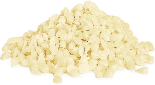 Bolitas de cera de abejas blancas Howemon 5 libras 100% puras y naturales, triple filtradas para cuidado de la piel, cara, cuerpo y cabello, ideal
