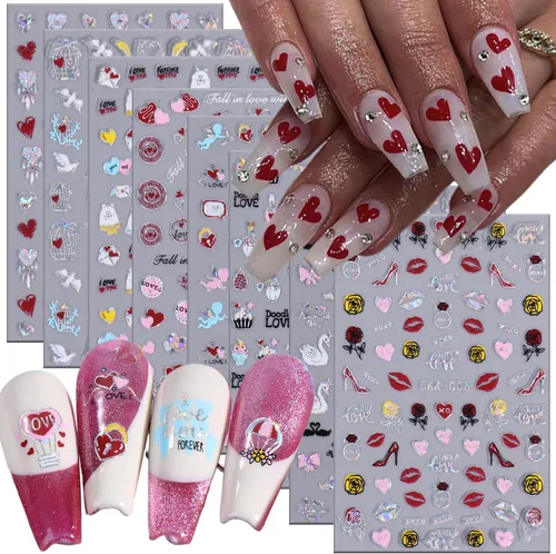 Miniatura 9 de Calcomanías líquidas para arte de uñas, diseño de mariposa, negro, plateado, mariposa, luna, 3D, autoadhesivas, suministros de arte de uñas