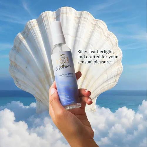 Miniatura 7 de Lubricante a base de agua SHIBARI, lubricante personal premium para parejas y mujeres, 4 fl oz