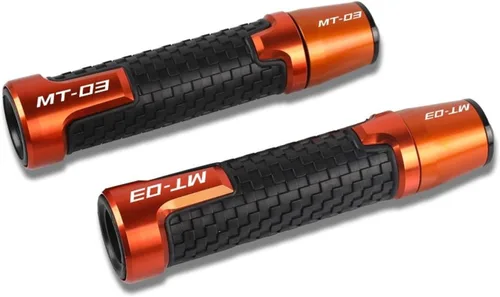 Miniatura 10 de Motorcycle Handlebar Motorcycle Aluminum Handlebar Grip Ends for MT03 MT-03 MT 03 2005-2020 2019 2018 2017 2016 7/8''22mm Handle Bar Grips Motorbike