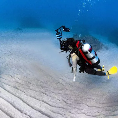 Miniatura 3 de Brazo flotante de flotabilidad, soporte de buceo DIVTEK con soporte de bayoneta Nauticam, ligero mejorado para cámara subacuática, bandeja de cámara