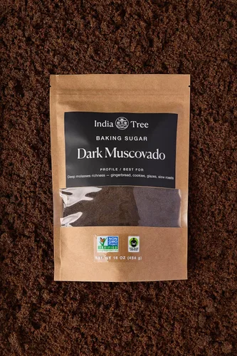 Miniatura 2 de India Tree Azúcar moscovado oscuro, 1 libra (paquete de 4)