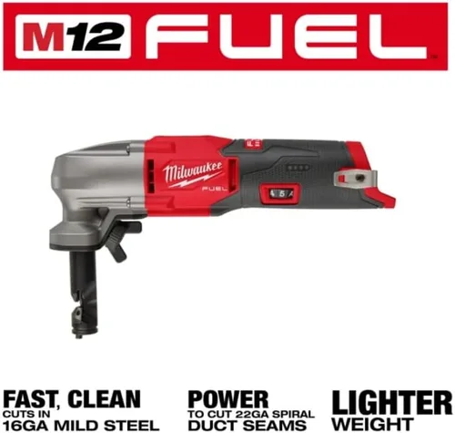 Miniatura 3 de Milwaukee y Milwaukee M12 FUEL 16 - Pinza de velocidad variable de calibre 16, solo herramienta
