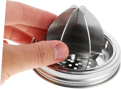 Miniatura 4 de Cabilock Manual Stainless Steel Citrus Juicer with Ergonomic Handle Efficient Hand Press Juicer for Lemons and Oranges Easy to Clean Dishwasher Safe