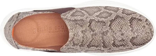 Miniatura 5 de Gentle Souls by Kenneth Cole Women's Rosette Platform Sneaker, Antique Gold, 8.5 M US
