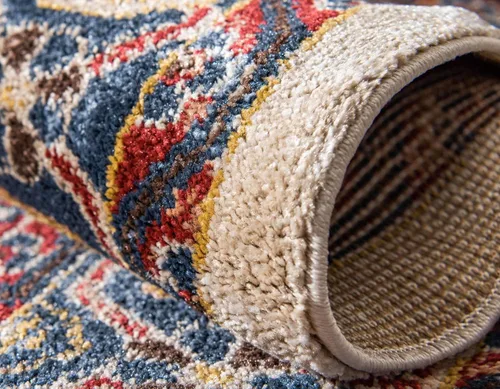 Miniatura 6 de Unique Loom Utopia Collection Alfombra tradicional, geométrica, tribal, tonos cálidos beige (9 pies 0 x 12 pies 0)