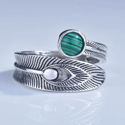 Miniatura 141 de Anillo de plata de ley 925, minimalista, ajustable, hecho a mano, para mujeres y niñas