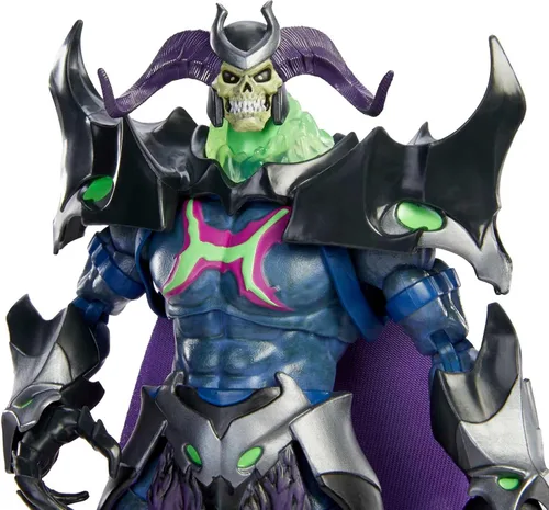 Miniatura 4 de Masters of the Universe Revelation Skelegod Figura de acción MOTU de 9 pulgadas, figura de batalla para niños de 6 años y mayores y coleccionistas