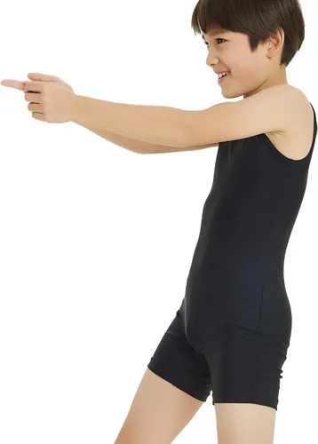 Miniatura 2 de Leotardo de gimnasia para niños, para practicar danza de ballet, atletismo, competición, entrenamiento sin mangas